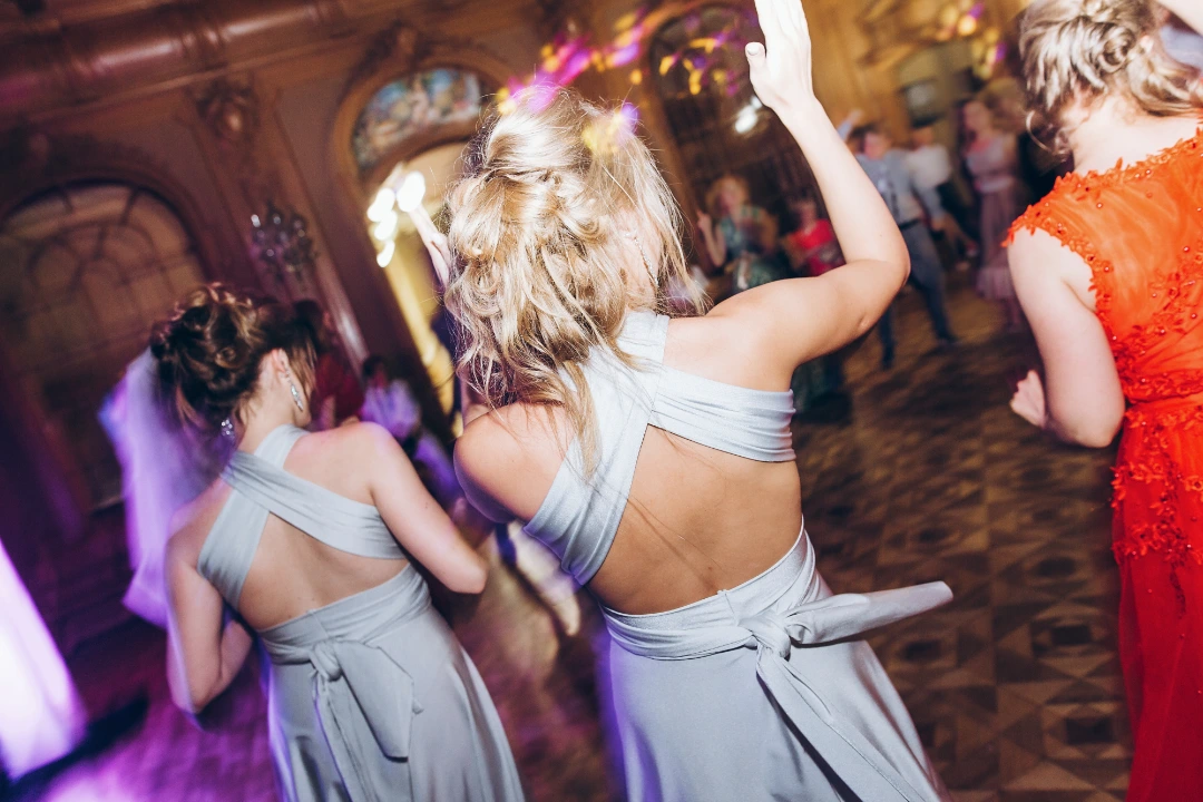 Packed dance floor